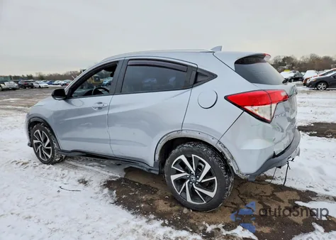 2019 Honda Hr-V Sport из США, поврежденный, VIN 3CZRU6H16KG733030